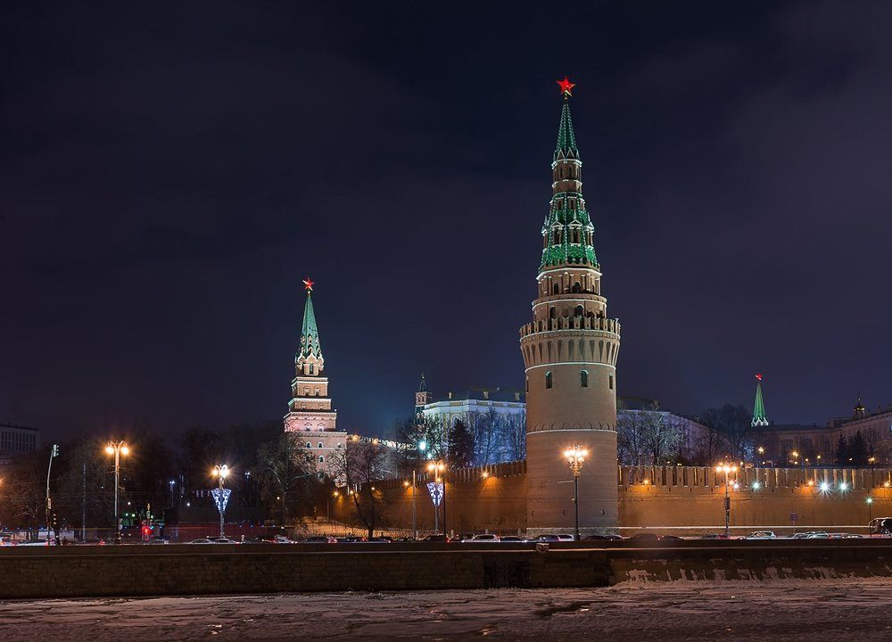 Прогулка по Москве на Рождество
