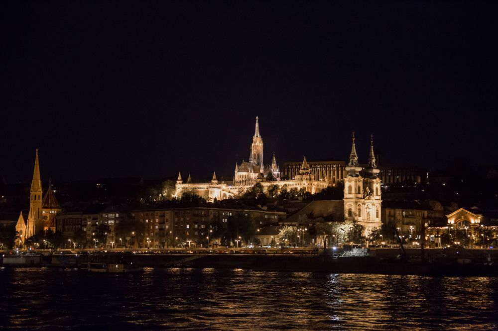 Budapest by night