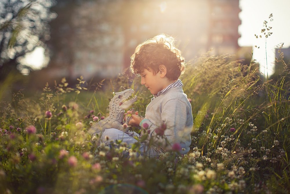 Прогулка с динозавром.