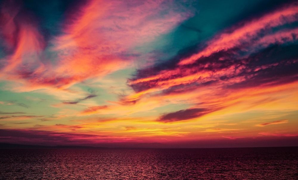 Sunset over Neos Marmaras 2