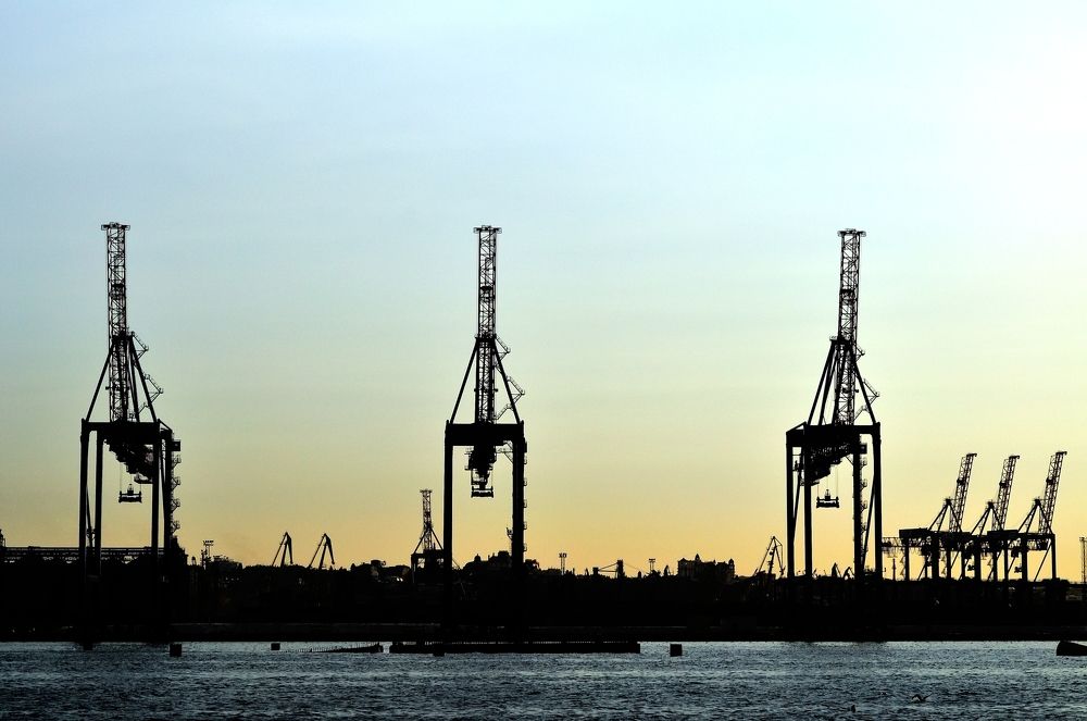 Морской порт в Одессе