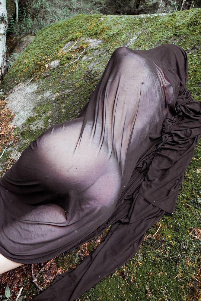 Мох и ткань