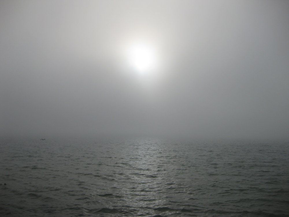 Туман над Черным морем