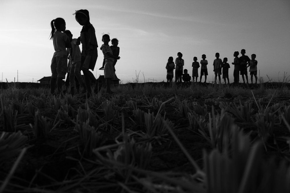 Playing With The Childrens