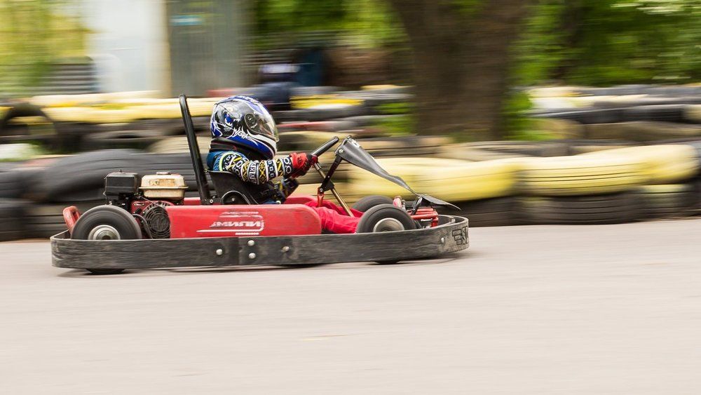 Юный гонщик...