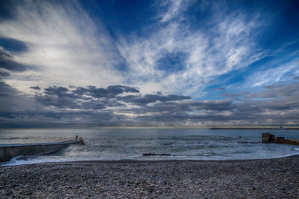 На один с природой