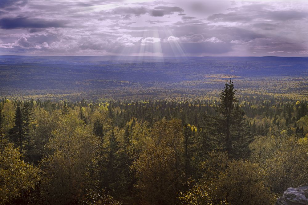 The Ural Mountains. Shunut