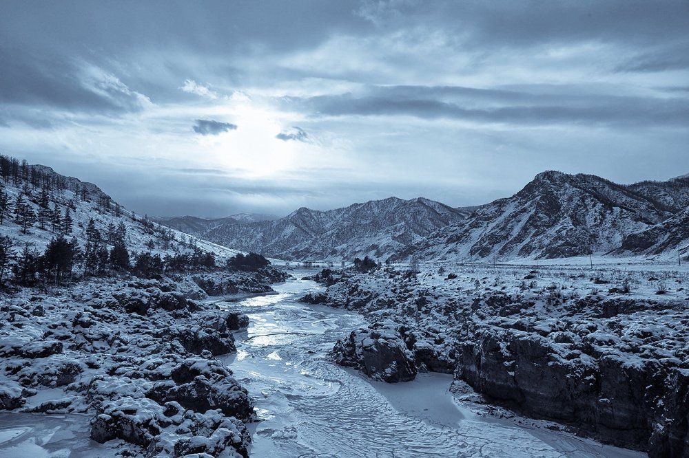 Застывшие пороги.