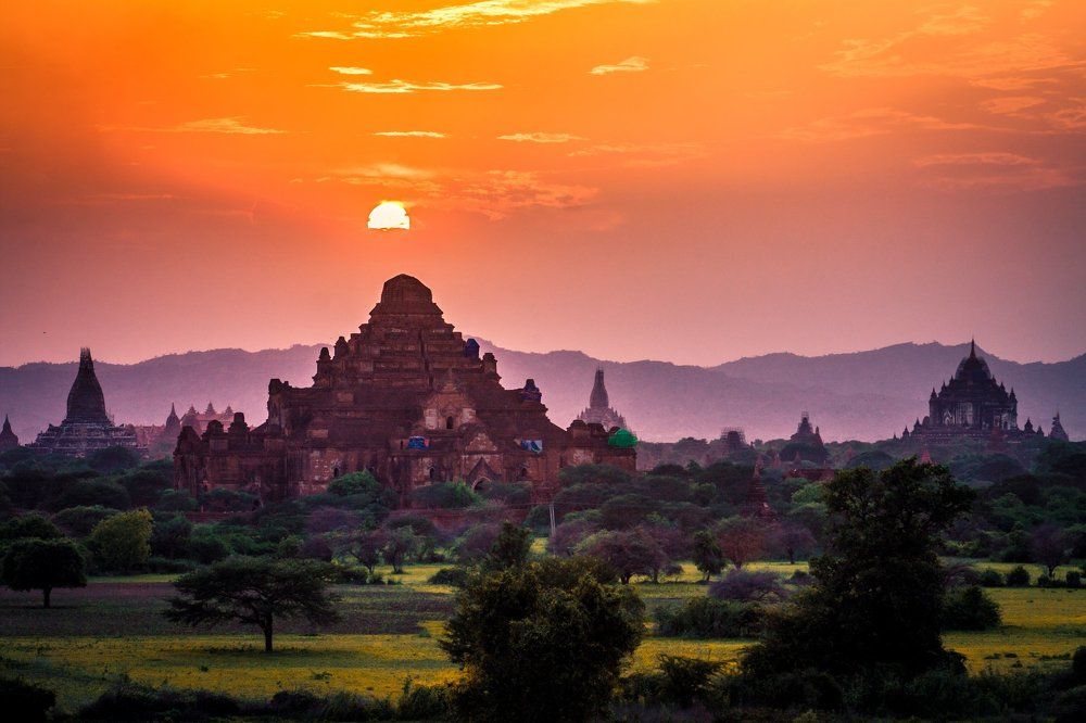 Bagan sunset