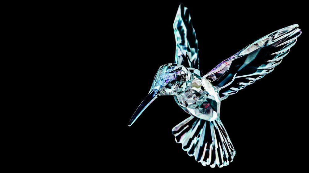 crystal hummingbird