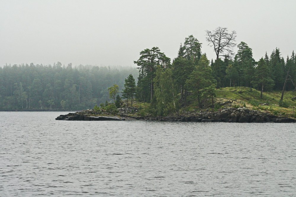 Дневной туман на Ладоге