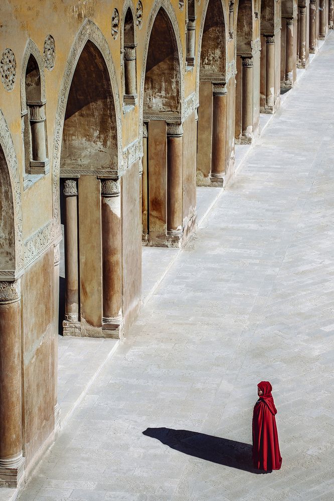alone in mosque