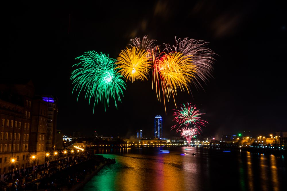 Салют на 9 мая г.Екатеринбург