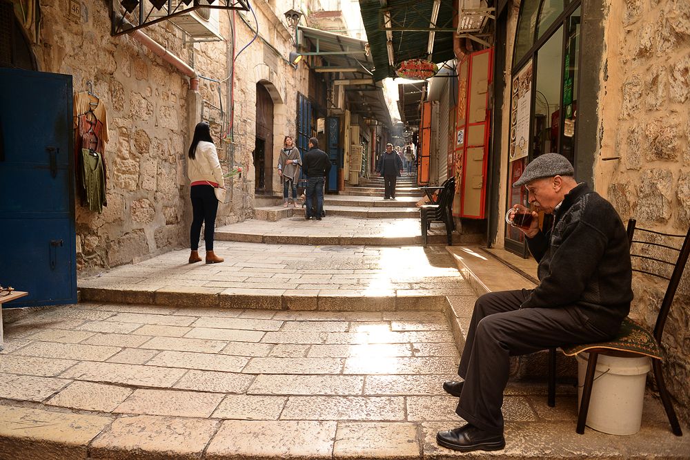 В арабском квартале. Иерусалим