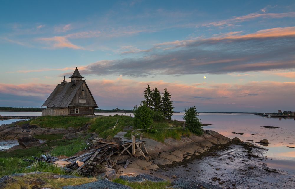 Берег Белого моря.