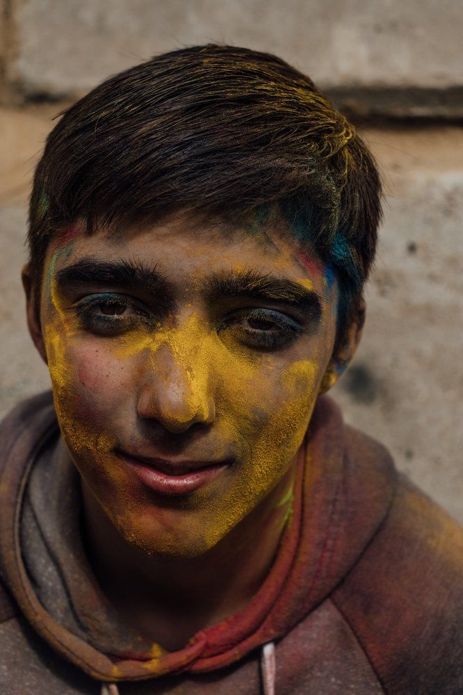 портрет ребенка в индии