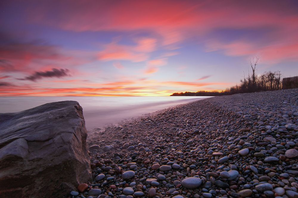 point of view sunset