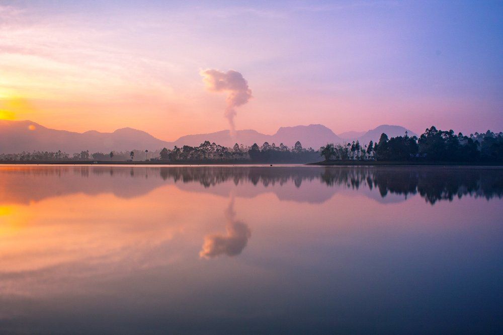 Sunrise at Situ Cileunca Pengalengan