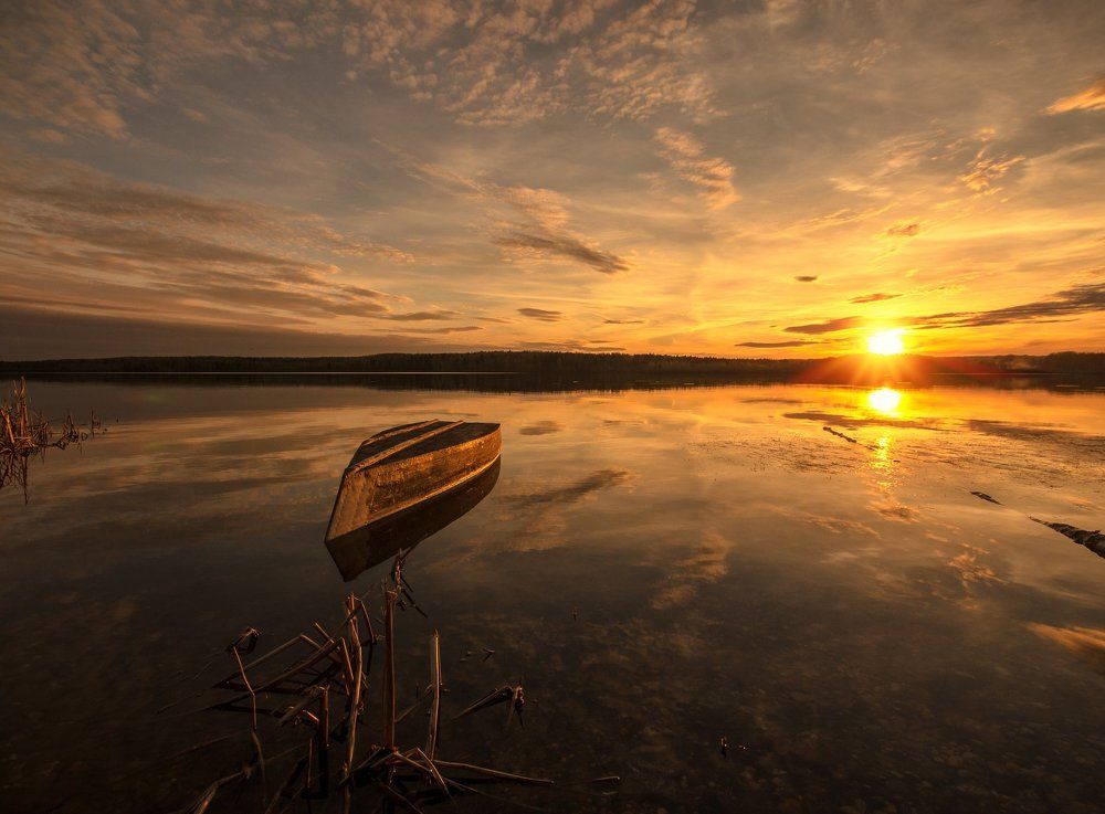 летний закат