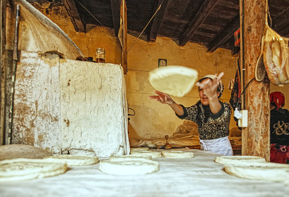 Лепешечная....Панчшанбе(историческая часть города). Худжанд. Таджикистан