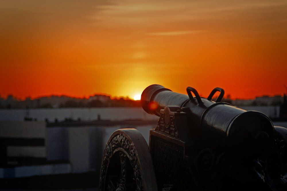 Залп огненного заката