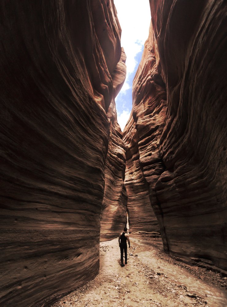 Lost in the beauty off rocks