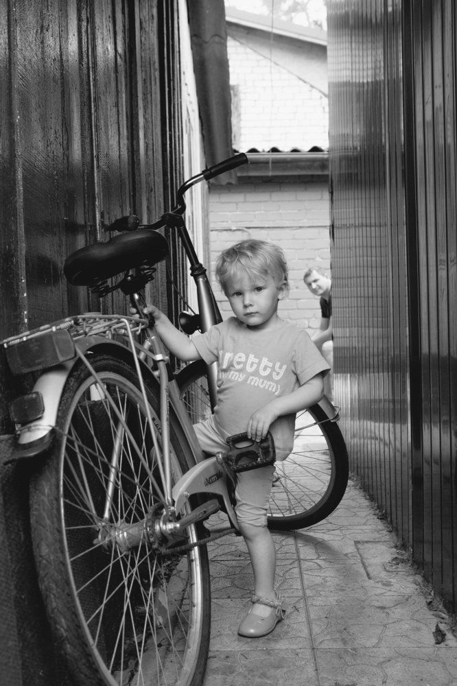 первый вело-пробег))