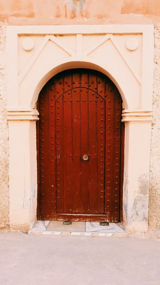 An antic moroccan door