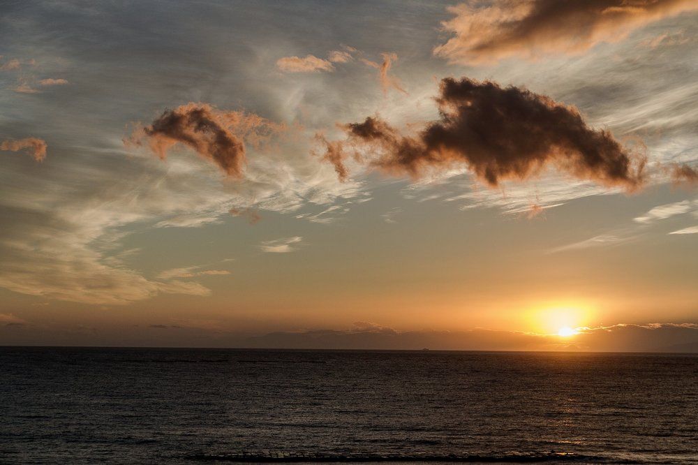 Закат над Атлантикой
