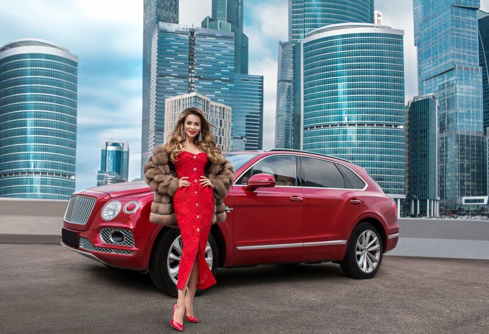 Анна Калашникова и Bentayga