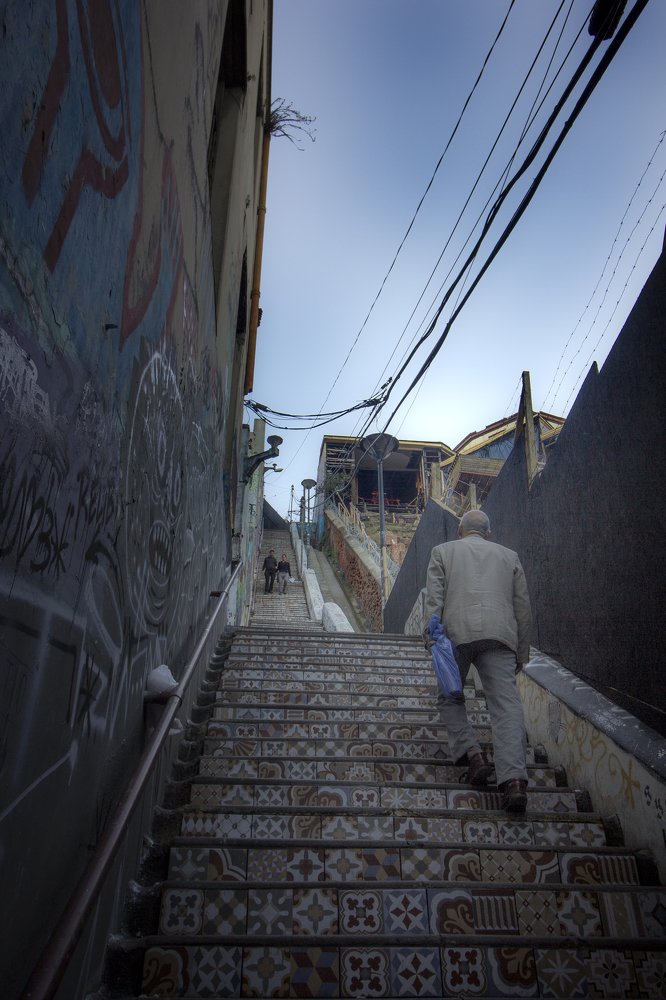 Streets of Valparaiso