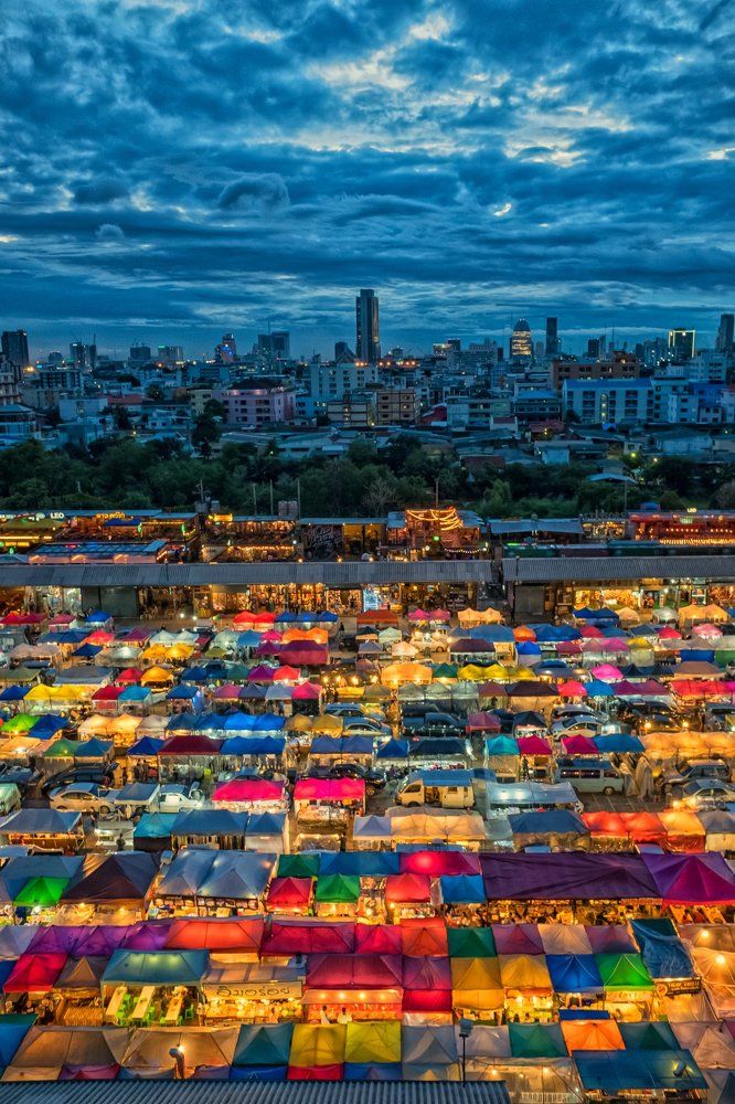 Colourful Night Market