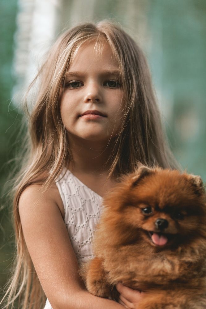 детская с собачкой