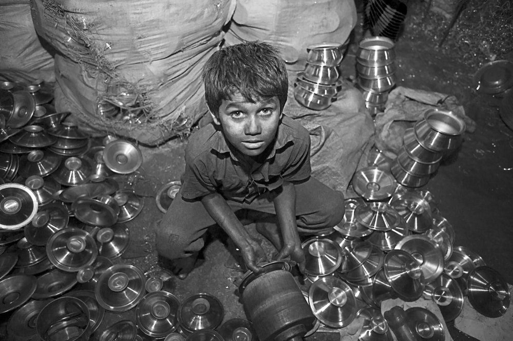 Struggling childhood