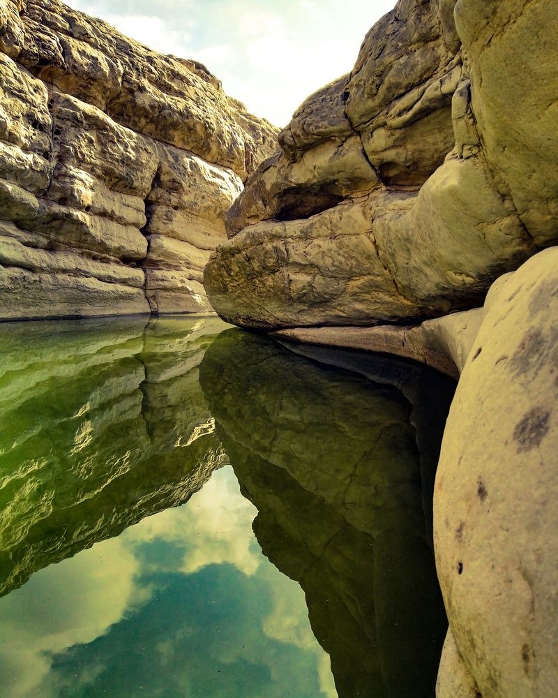 Through the green river