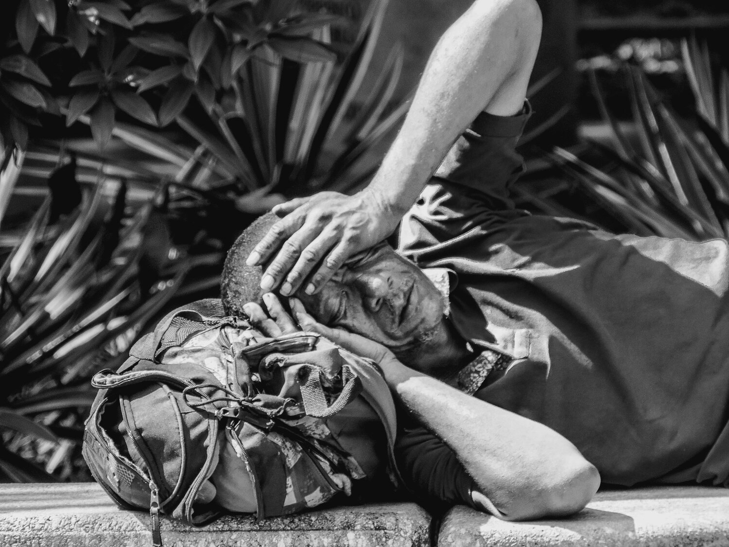 O homem cansado