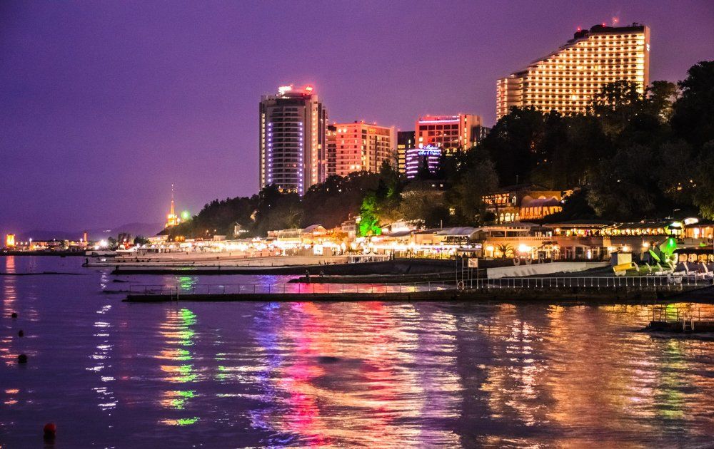 Вечер на южном море