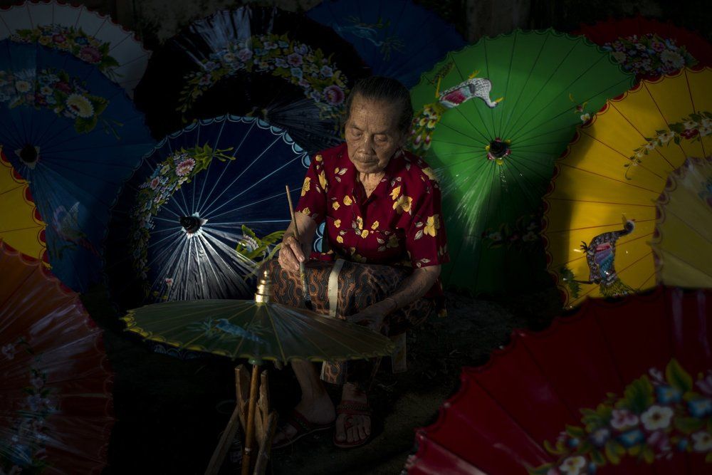 Painting The Umbrella