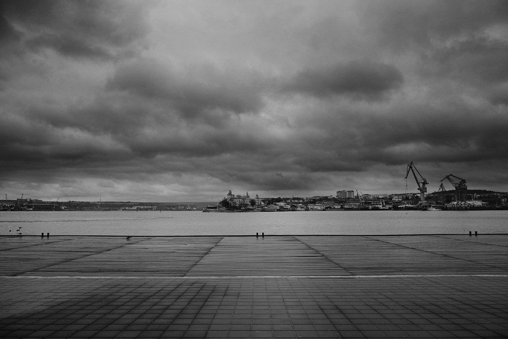 На пристани