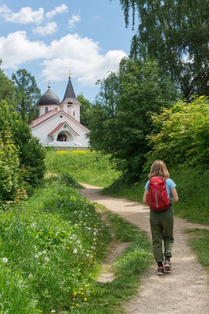 В усадьбе Поленова