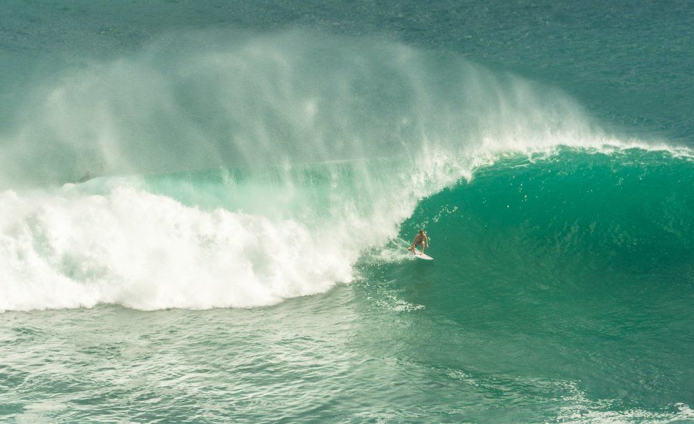 Padang Padang on fire