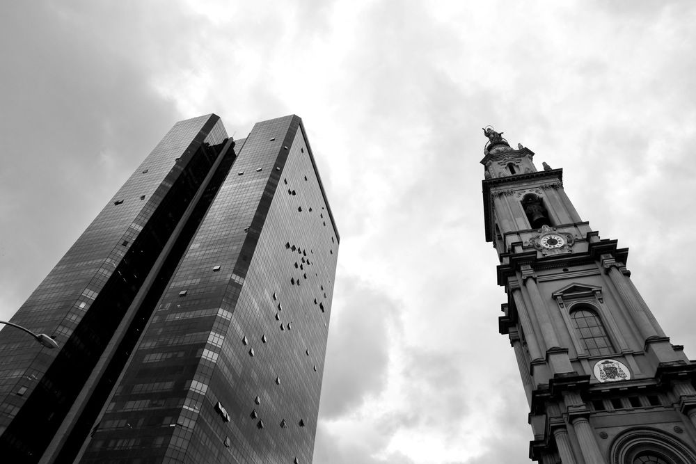 Сан-Пауло-город бразильских контрастов.