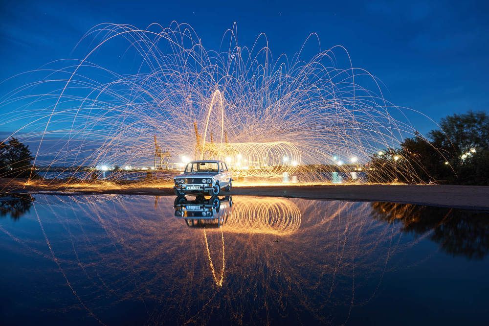 fire spinning