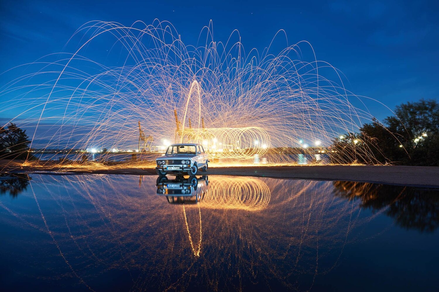 fire spinning