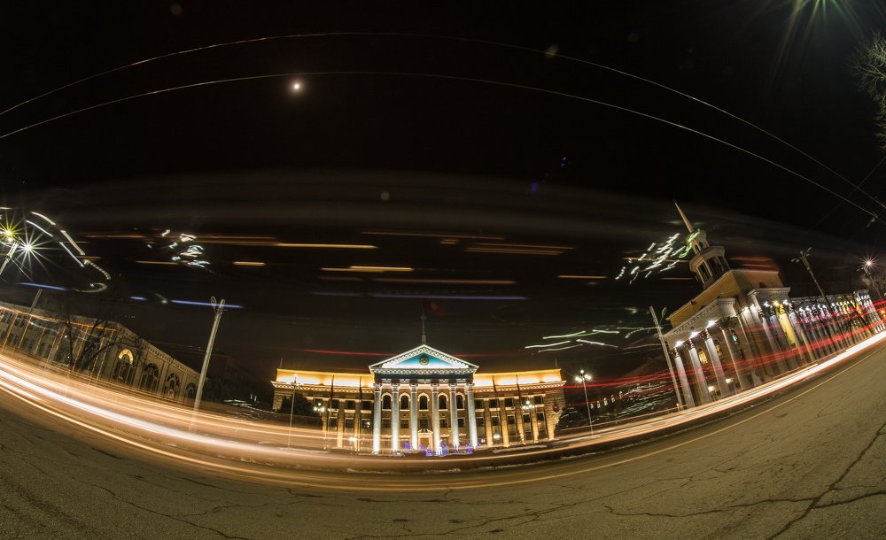 the mayor  building in Bishkek