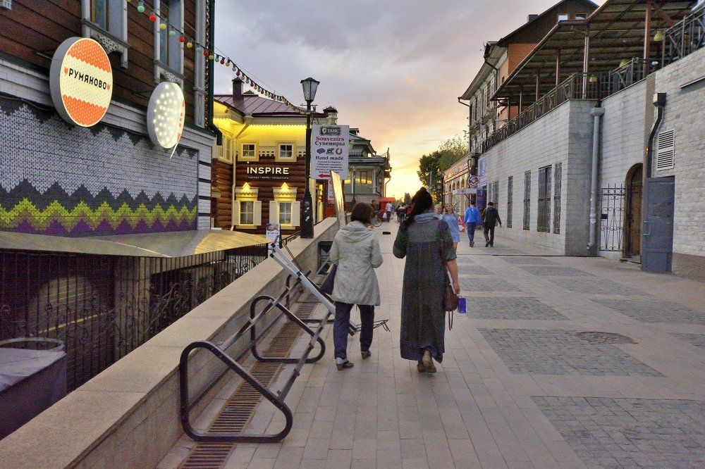 Прогулка по вечернему Иркутску.