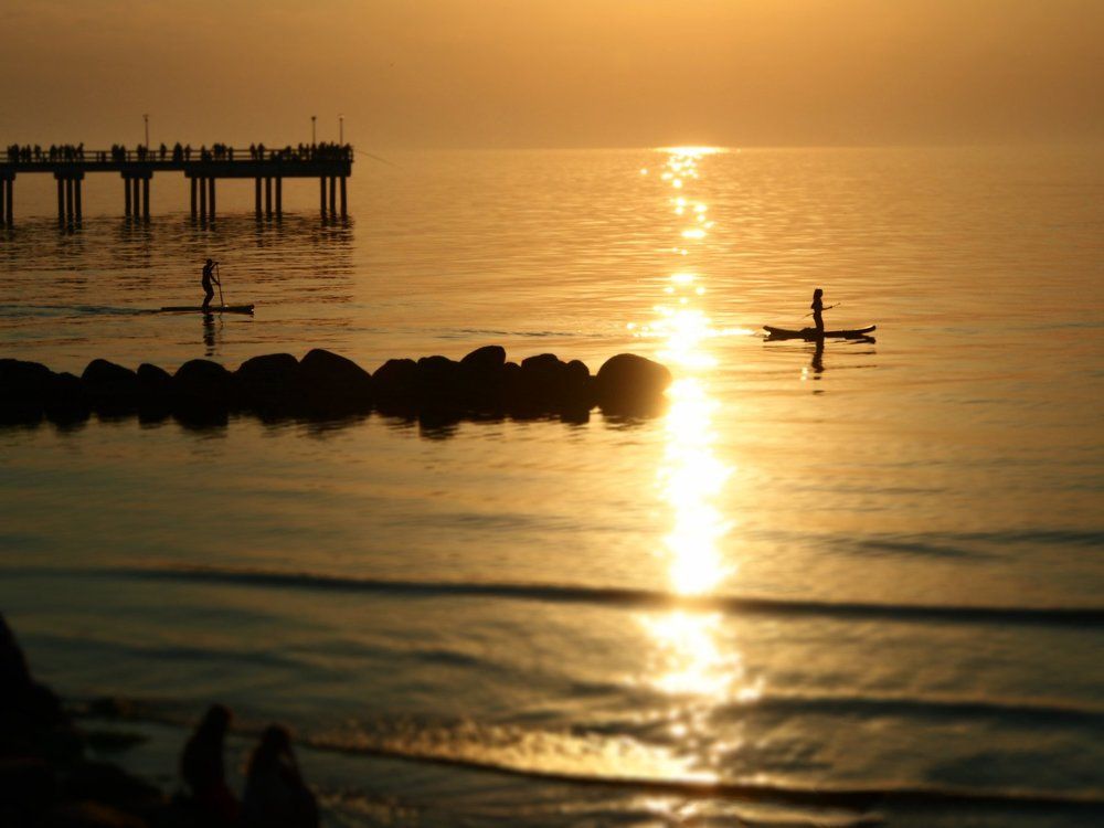 закат в Паланге