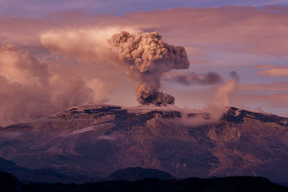 Explosión de la madre Tierra