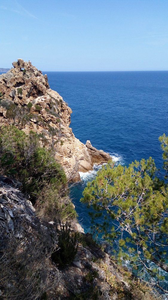 Rocks and sea