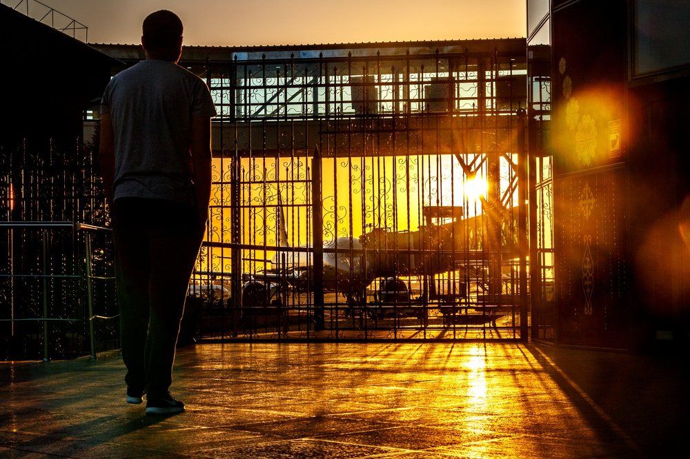 Аэропорт. 5 утра.